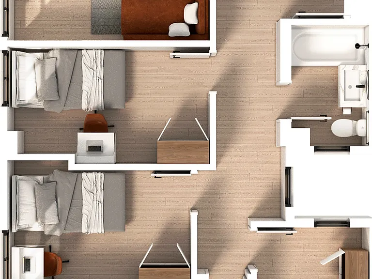 4 Bedroom | 1 Bathroom Apartment 4 Bedroom | 1 Bathroom Apartment