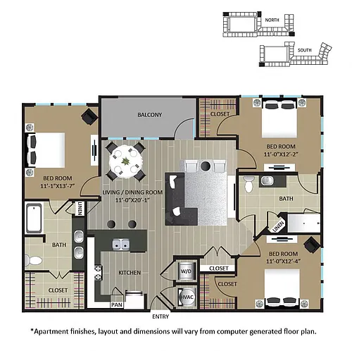 Floor plan C1