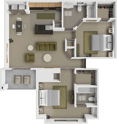 Floor plan Bristlecone