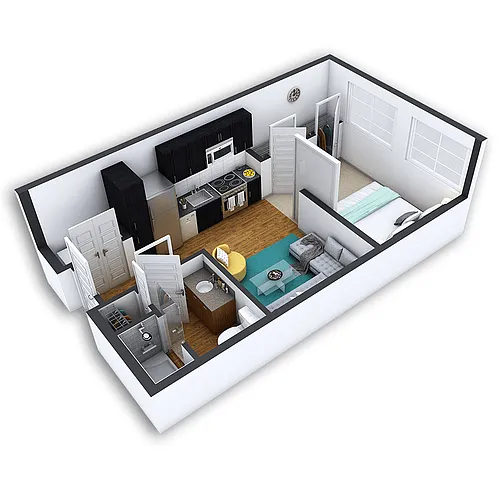 Floor plan Auraria Platinum