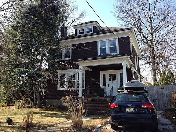 front of the house