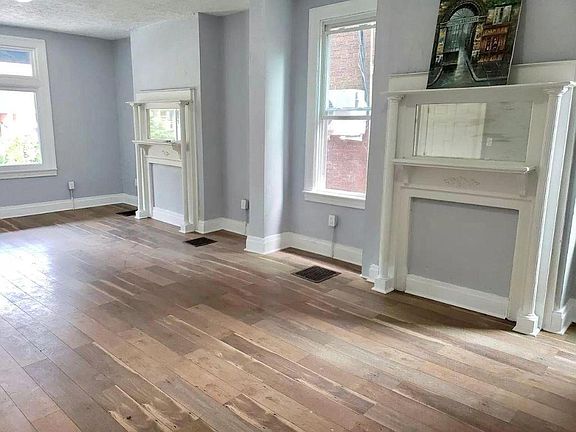 Double living room, unfurnished