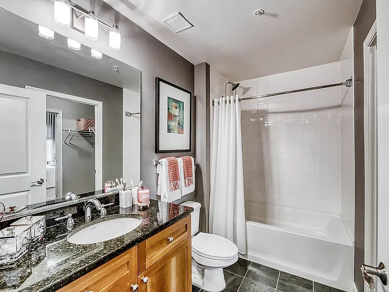 Master bathrooms with large soaking tubs