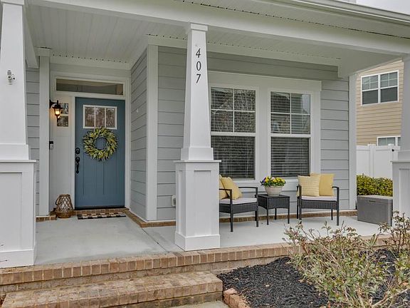 Relax on your front porch at the end of the 
day.