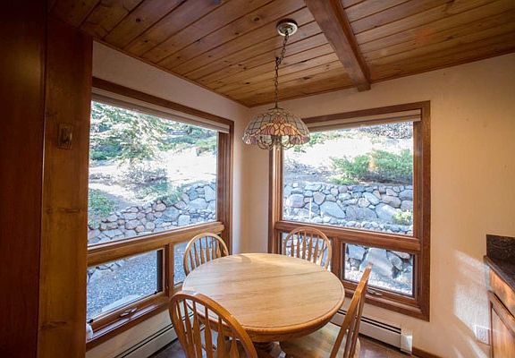 Comfortable dining nook