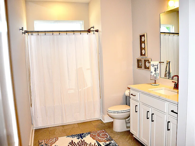 Full Bath on 1st floor.