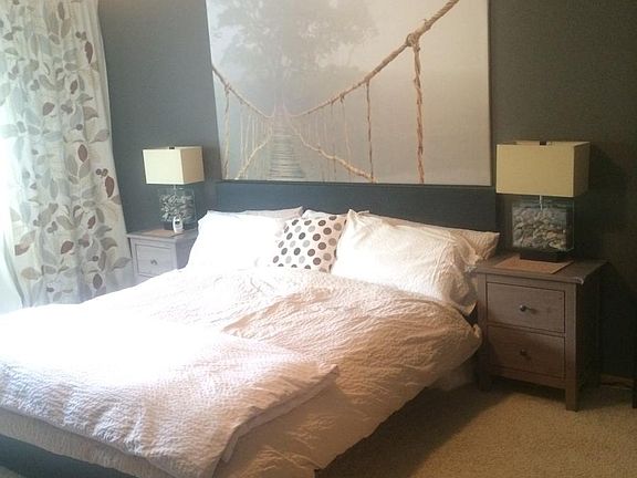 Huge Master Bedroom (1 of 3 bedrooms) with deep walk in clos