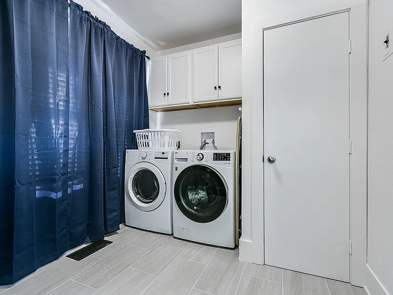 Laundry Room with new washer & dryer