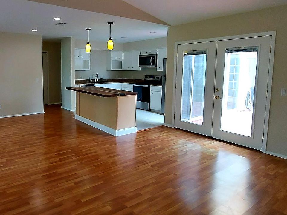 View from front door/corner of living room.
