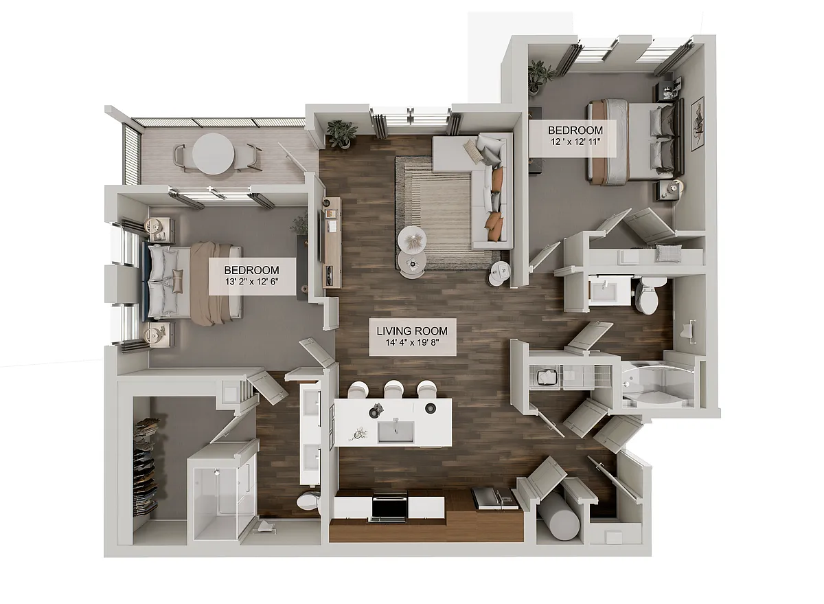 Floor plan Prospector (B2)