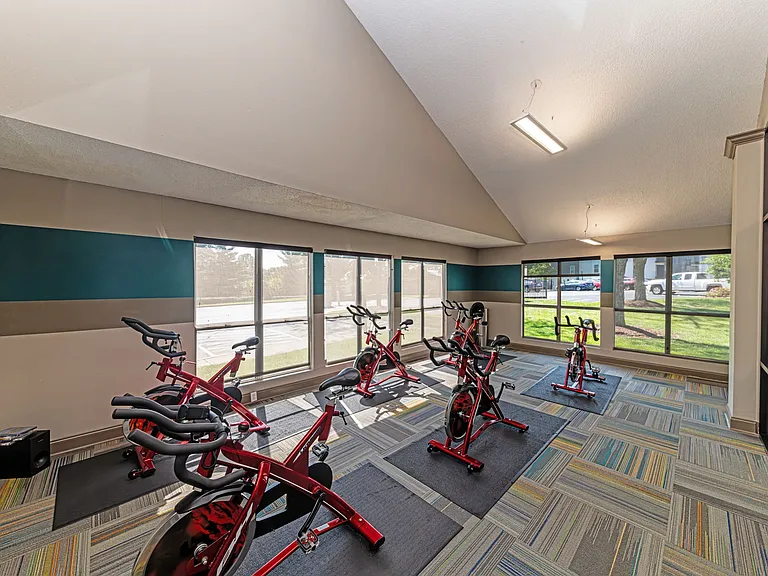 Cycling Room within Fitness Center