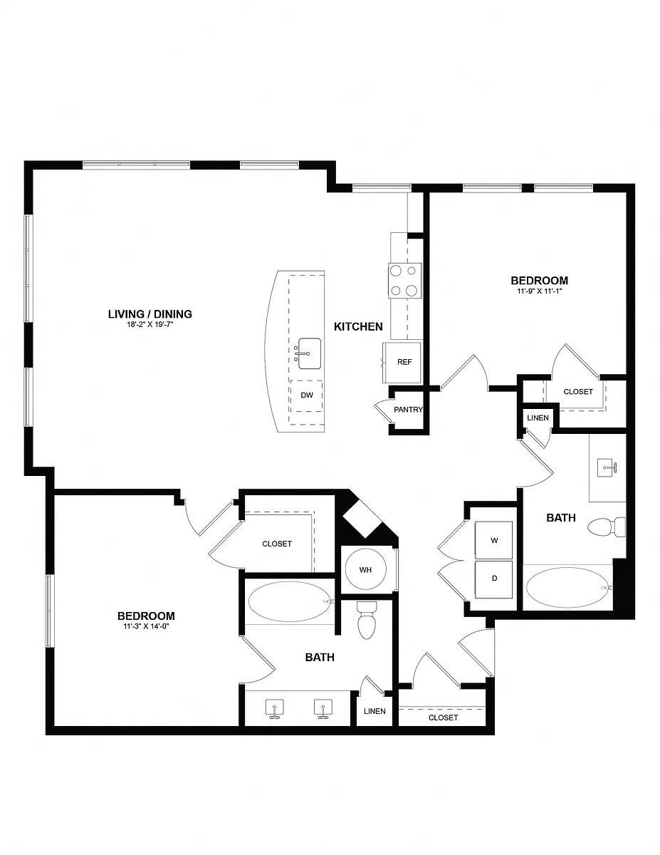 Floor plan B5R