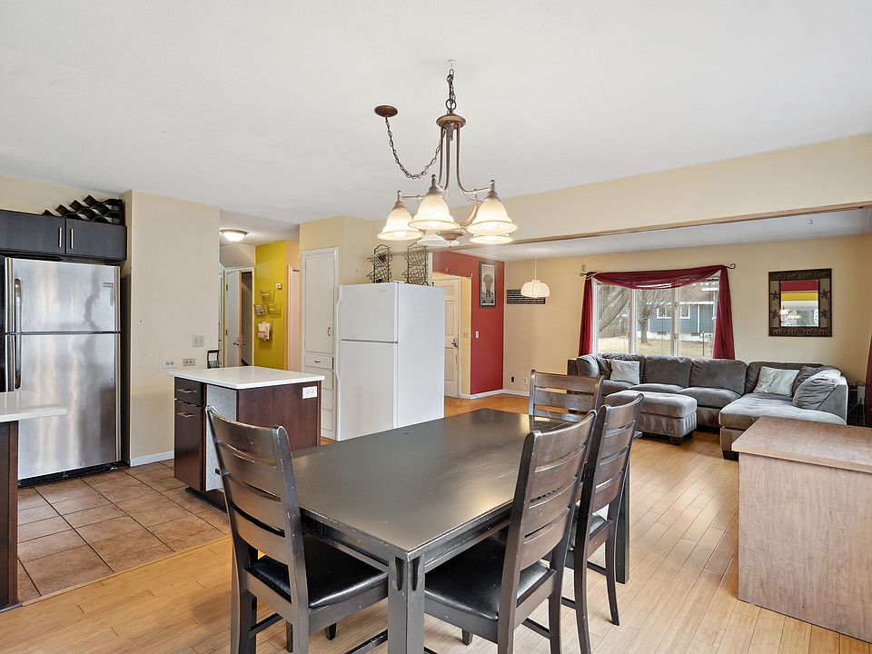 Spacious shared living and dining room