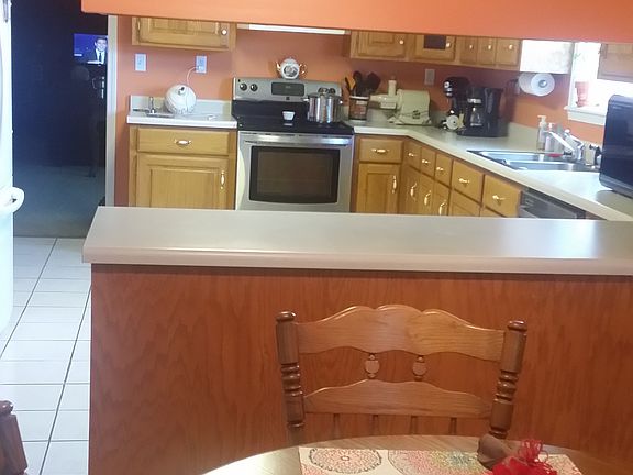 Breakfast nook and kitchen