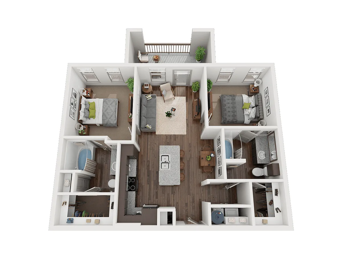 Floor plan B1A