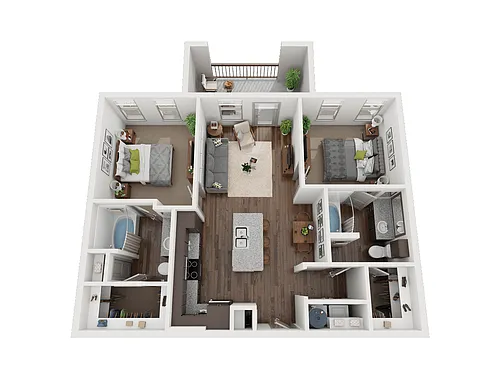 Floor plan B1A
