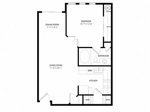Floor plan A3 Aria