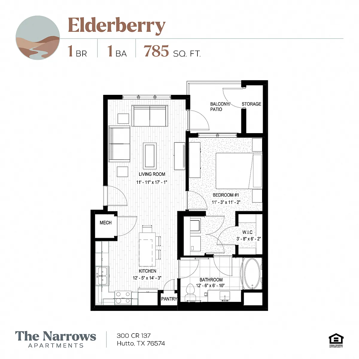 Floor plan Elderberry