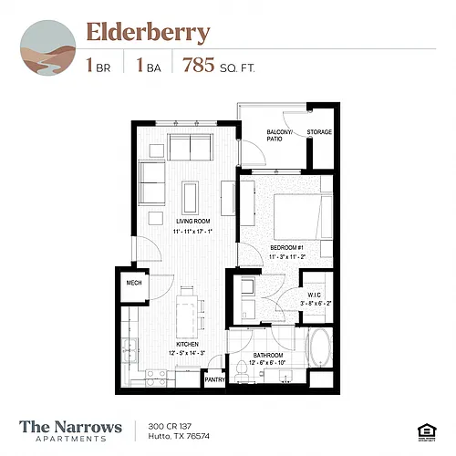 Floor plan Elderberry