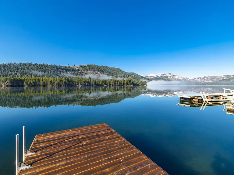 You can be the first one out on the glassy smooth water in the morning.