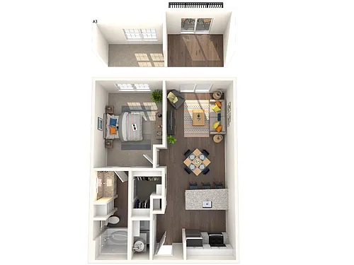 Floor plan A2