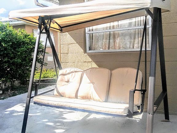 Backyard patio