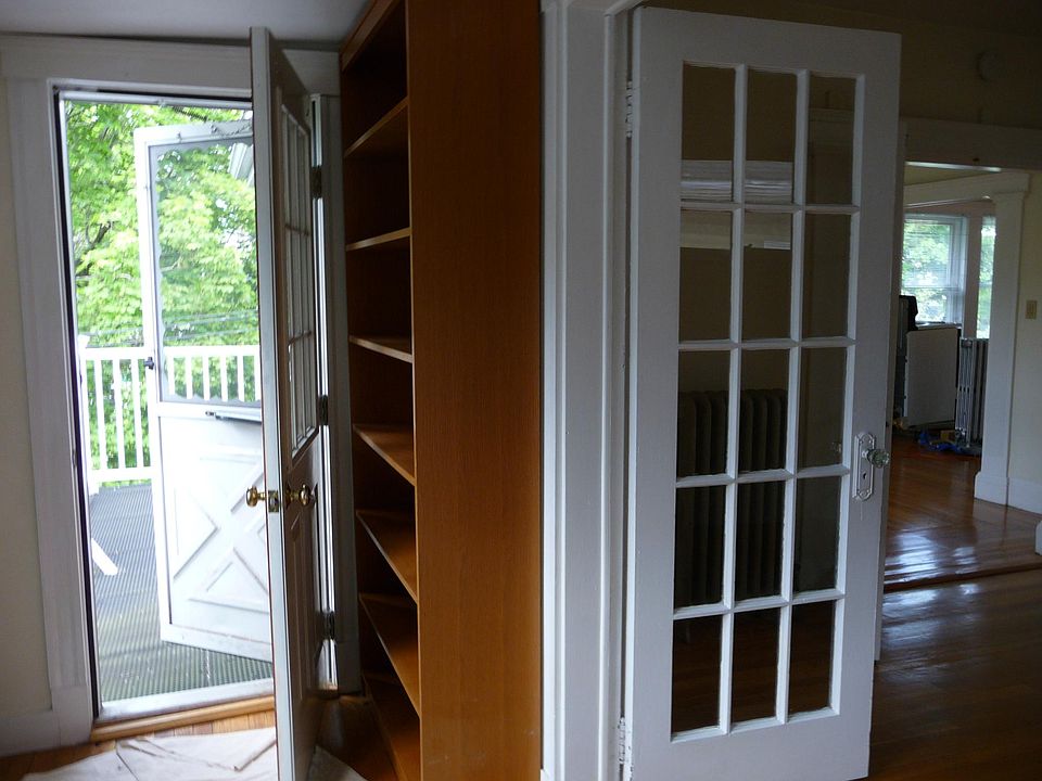Three season porch looking onto front porch