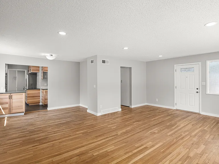 Open floor plan Living Dining and Kitchen area