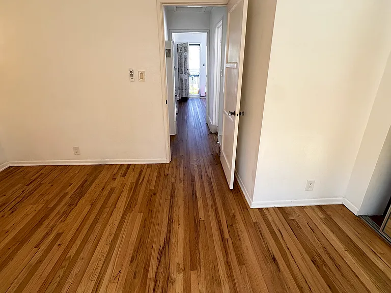 Bedroom and hallway view