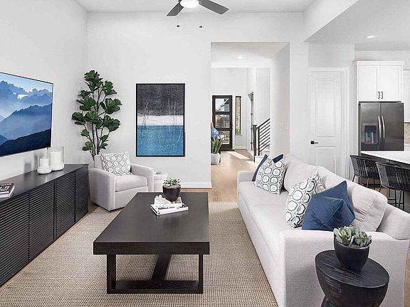 Great Room at Madeline Plan at 6 Creeks