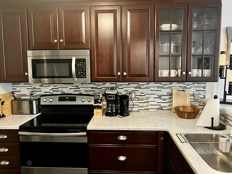 the Kitchen is fully stocked with everything you will need