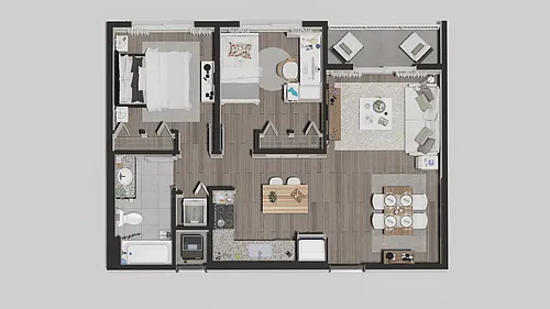 Floor plan B1