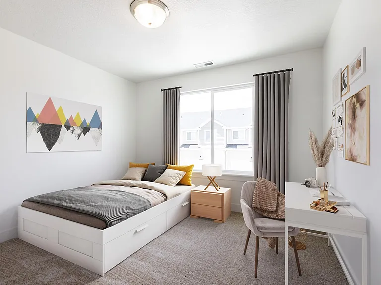Virtually Staged Bedroom 3