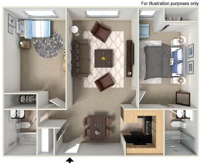 Floor plan Taos