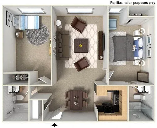Floor plan Taos