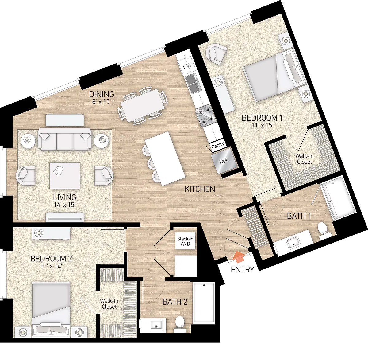 Floor plan Plan 71