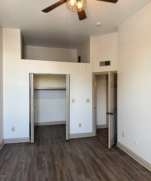 Master bedroom closet. Lots of storage.