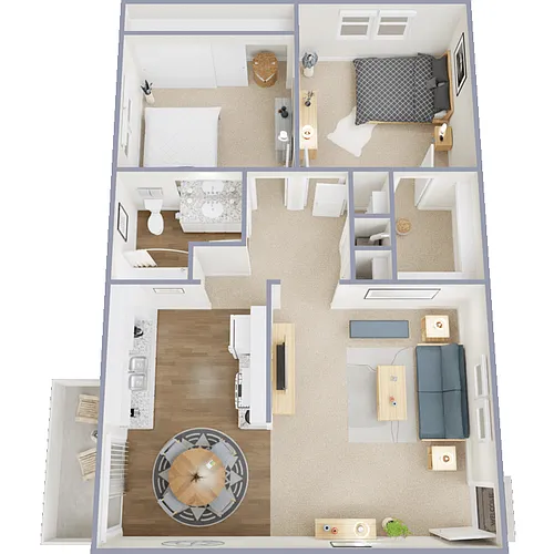 Floor plan Plan D