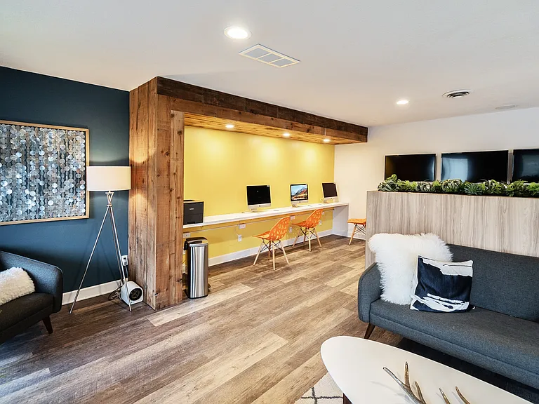 Media & Business Center | Apartments For Rent Maryland Heights Missouri | Haven on The Lake