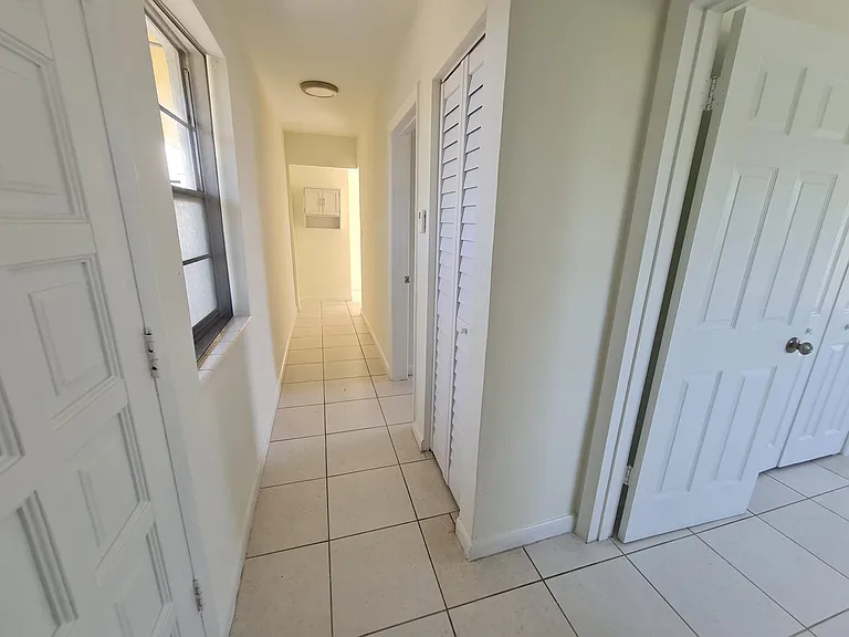 Light filled apartment offers excellent distribution between the living room/kitchen and bedrooms