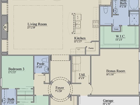 Sarasota Floor Plan