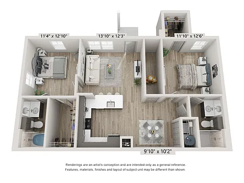 Floor plan B2
