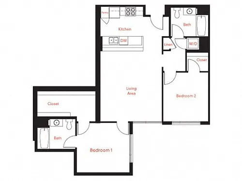 Floor plan D-6