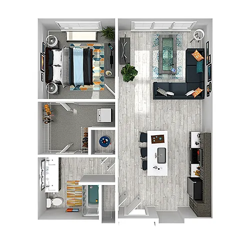Floor plan Delmonico