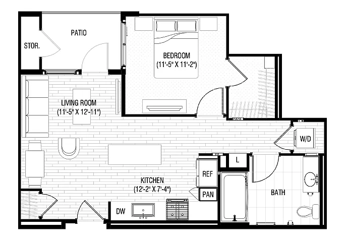 Floor plan A7