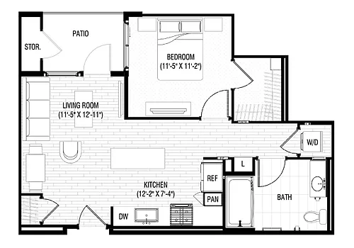 Floor plan A7