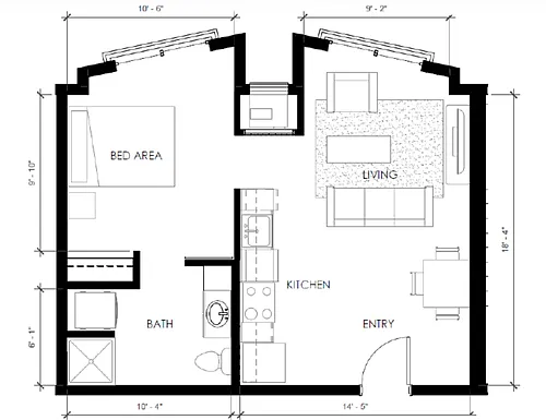 Floor plan 0ST-E