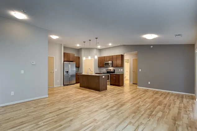 Luxury Vinyl Flooring in all Non Bedroom Areas Luxury Vinyl Flooring in all Non Bedroom Areas