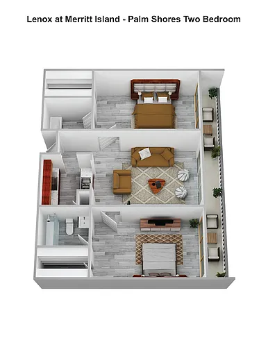 Floor plan Palm Shores