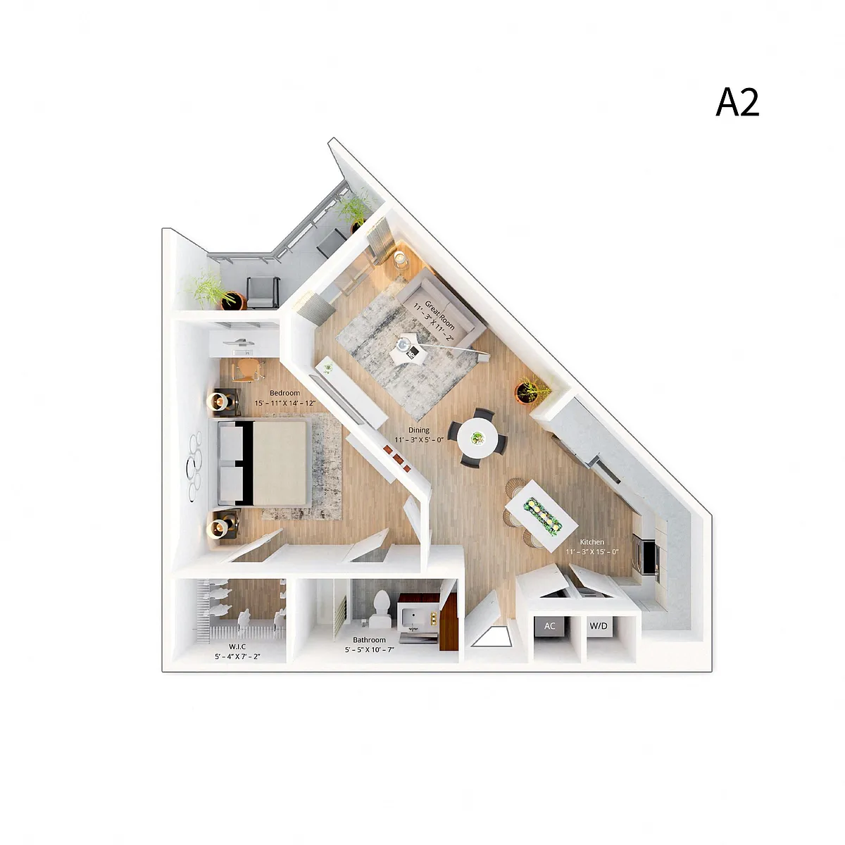 Floor plan A2